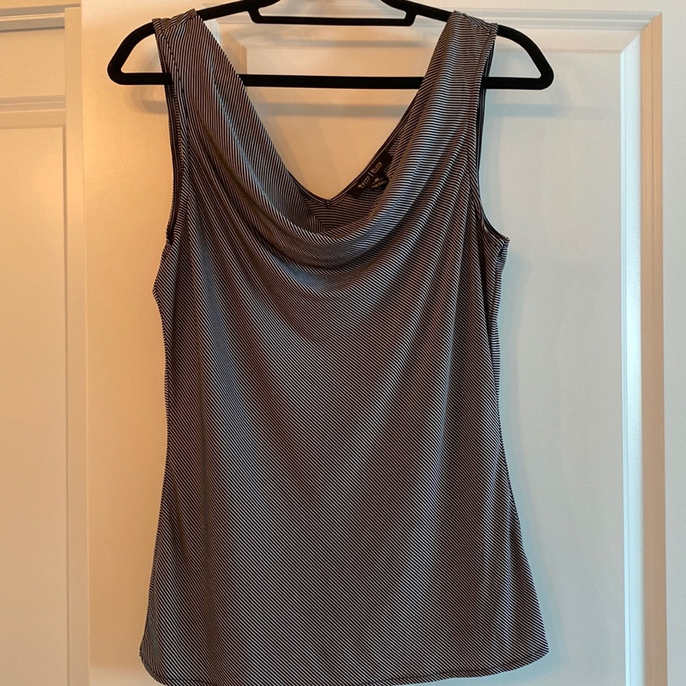 White House Black market medium blouse with a cowl neck